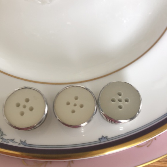 Sterling & Button Salt & Peppers - Picture 2 of 8